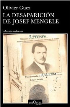 portada Desaparicion de Josef Mengele (in Spanish)