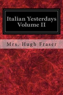 portada Italian Yesterdays Volume II (en Inglés)