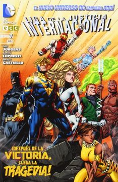 portada Liga de la Justicia Internaciona núm. 2 (Liga de la justicia Internacional (Nuevo Universo DC))