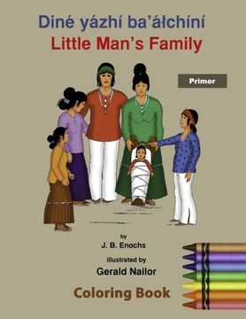 portada Little Man's Family Coloring Book: Primer