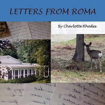 portada letters from roma (en Inglés)