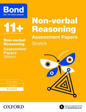 portada Bond 11+: Non-verbal Reasoning: Stretch Papers: 8-9 years