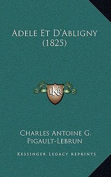 portada Adele Et D'Abligny (1825) (en Francés)