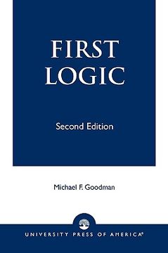 portada first logic (en Inglés)