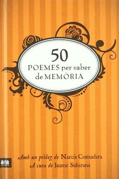 portada 50 poemes per saber de memòria (in Catalá)