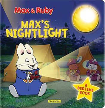 portada Max & Ruby: Max's Nightlight: A Bedtime Book (en Inglés)
