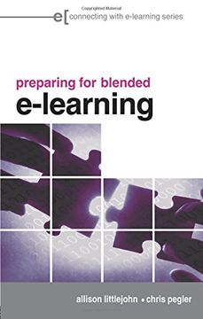portada Preparing for Blended E-Learning: Understanding Blended and Online Learning (Connecting With E-Learning) (en Inglés)