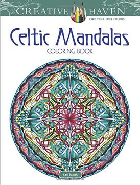 portada Creative Haven Celtic Mandalas Coloring Book (Creative Haven Coloring Books) (en Inglés)