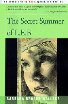 portada the secret summer of l.e.b. (en Inglés)