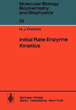 portada initial rate enzyme kinetics (en Inglés)