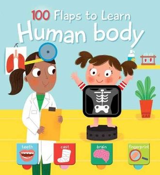 portada 100 Flaps to Learn: My Body (in English)