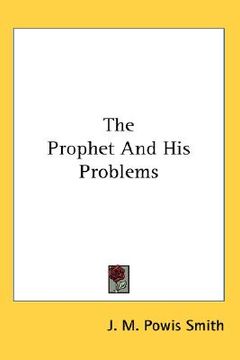 portada the prophet and his problems (in English)