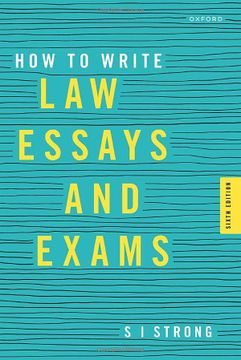 portada How to Write law Essays & Exams (en Inglés)