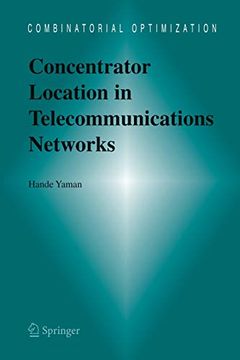 portada Concentrator Location in Telecommunications Networks (en Inglés)