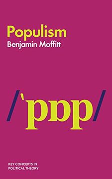 portada Populism (Key Concepts in Political Theory) (en Inglés)