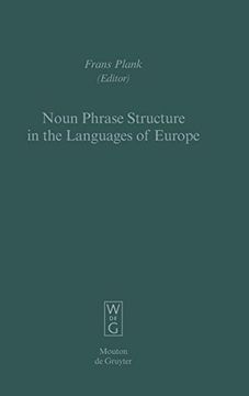 portada Noun Phrase Structure in the Languages of Europe (en Inglés)