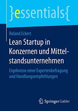 portada Lean Startup in Konzernen und Mittelstandsunternehmen: Ergebnisse Einer Expertenbefragung und Handlungsempfehlungen (en Alemán)