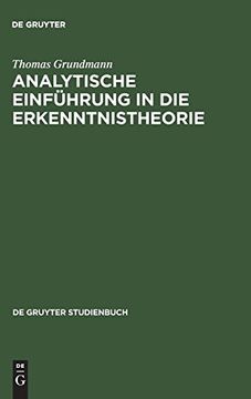 portada Analytische Einführung in die Erkenntnistheorie (in German)