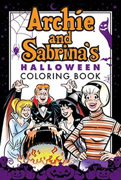 portada Archie & Sabrina's Halloween Coloring Book (en Inglés)