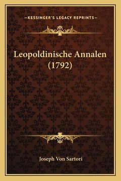 portada Leopoldinische Annalen (1792) (en Alemán)