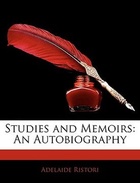 portada studies and memoirs: an autobiography (en Inglés)