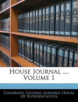 portada house journal ..., volume 1 (en Inglés)