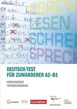 portada Deutsch-Test für Zuwanderer A2-B1: Prüfungsziele und Testbeschreibung (in German)