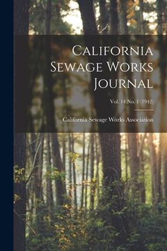 portada California Sewage Works Journal; Vol. 14 No. 1 (1942) (en Inglés)