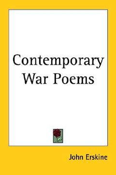 portada contemporary war poems (en Inglés)