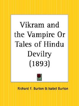 portada vikram and the vampire or tales of hindu devilry