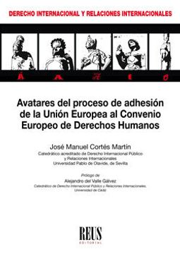 portada Avatares del Proceso de Adhesión de la Unión Europea al Convenio Europeo de Derechos Humanos