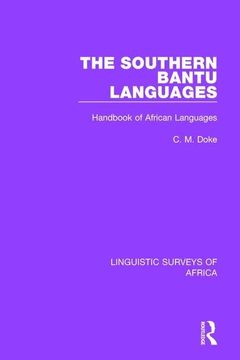 portada The Southern Bantu Languages: Handbook of African Languages (in English)