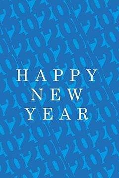 portada Happy new Year 2020: Blue Color 