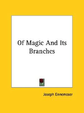 portada of magic and its branches (en Inglés)