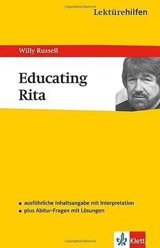 portada Lektürehilfen Educating Rita (in English)