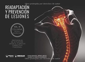 portada Readaptación y Prevención de Lesiones Iii: Columna, Pelvis y Neurología: Protocolos de Actuación Desde el Ejercicio Correctivo Funcional (in Spanish)