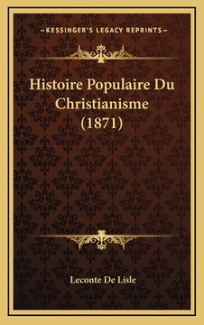 portada Histoire Populaire Du Christianisme (1871) (in French)