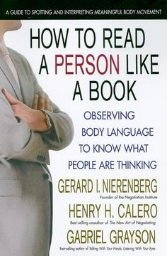 portada how to read a person like a book,using body language to know what people are thinking (en Inglés)