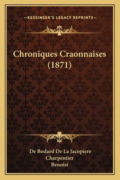 portada Chroniques Craonnaises (1871) (en Francés)