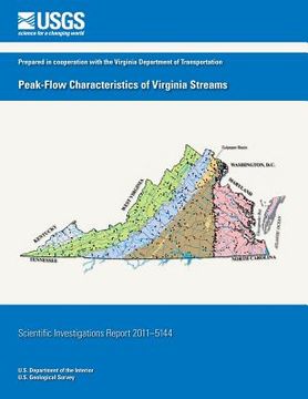 portada Peak-Flow Characteristics of Virginia Streams (en Inglés)