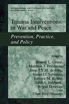 portada Trauma Interventions in war and Peace: Prevention, Practice, and Policy (International and Cultural Psychology) (en Inglés)