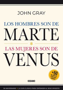 portada Los Hombres son de Marte, las Mujeres son de Venus / 3 ed. (in Spanish)
