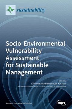 portada Socio-Environmental Vulnerability Assessment for Sustainable Management (in English)