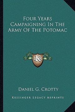portada four years campaigning in the army of the potomac (en Inglés)