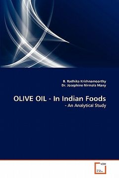 portada olive oil - in indian foods (in English)