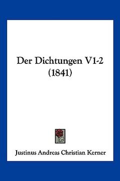 portada Der Dichtungen V1-2 (1841) (en Alemán)