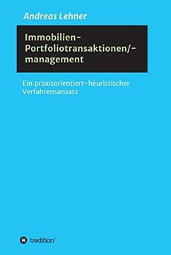 portada Immobilien-Portfoliotransaktionen- (en Alemán)