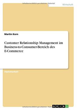 portada Customer Relationship Management im Business-to-Consumer-Bereich des E-Commerce