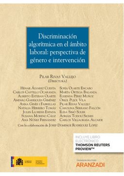 portada Discriminación Algorítmica en el Ámbito Laboral: Perspectiva de Género e Intervención: 1376 (Gran Tratado)