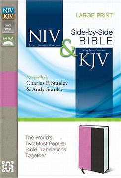 portada Side-by-side Bible-pr-niv/kjv-large Print (en Inglés)